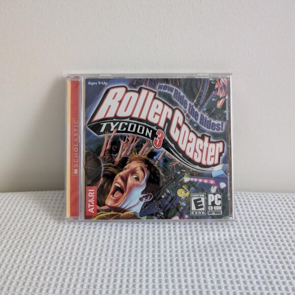 Brand New Roller Coaster Tycoon 3 PC Video Game
